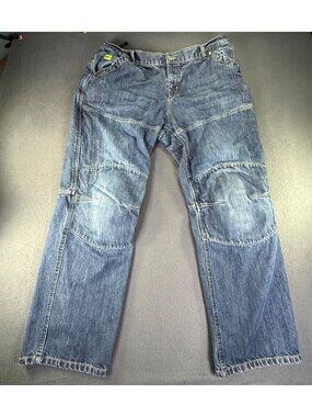BILT IRON WORKERS Moto Jeans W/ Knee Pads 40x32 Reinforced Reinforced Kevlar